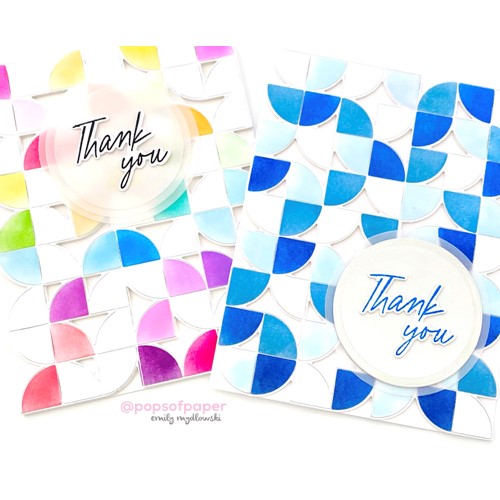 Simon Says Stamp! PinkFresh Studio QUADRANT BACKDROP Die 180822 | color-code:ALT07