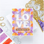 Simon Says Stamp! PinkFresh Studio QUADRANT BACKDROP Hot Foil Plate 181022 | color-code:ALT05