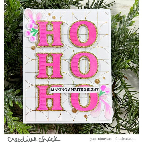 Simon Says Stamp! PinkFresh Studio QUADRANT BACKDROP Hot Foil Plate 181022 | color-code:ALT09