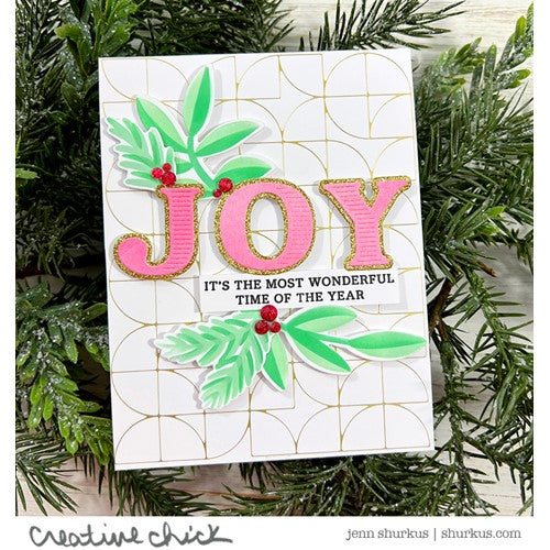 Simon Says Stamp! PinkFresh Studio QUADRANT BACKDROP Hot Foil Plate 181022 | color-code:ALT1