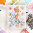 Simon Says Stamp! PinkFresh Studio OVERLAPPING GEO LEAF Die 181622 | color-code:ALT03