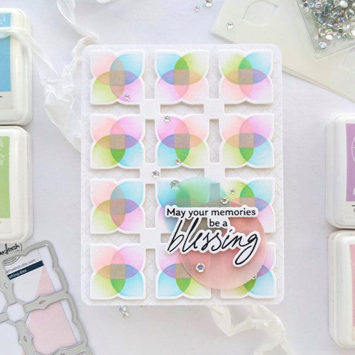 Simon Says Stamp! PinkFresh Studio OVERLAPPING GEO LEAF Die 181622 | color-code:ALT04
