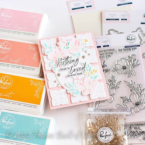Simon Says Stamp! PinkFresh Studio OVERLAPPING GEO LEAF Die 181622 | color-code:ALT07