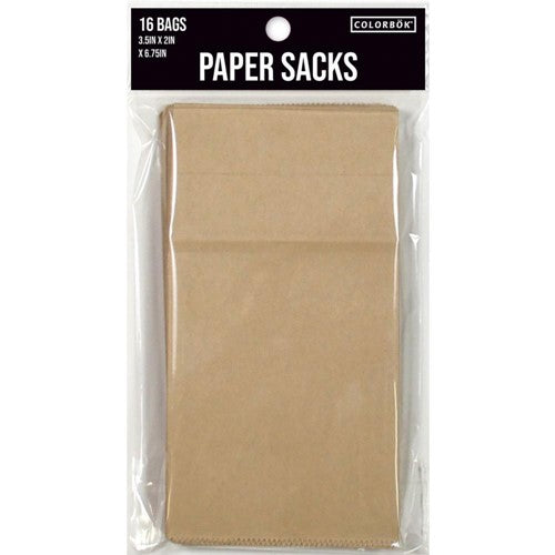 Simon Says Stamp! American Crafts KRAFT Small Paper Gift Bags 16pk 35783