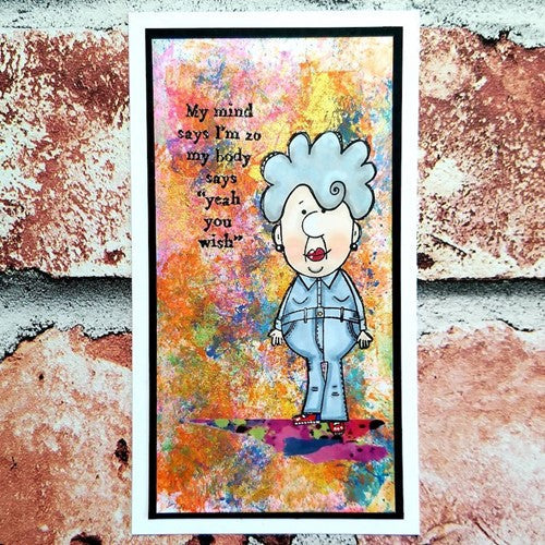 Simon Says Stamp! AALL & Create ESTER JEAN A7 Clear Stamps aall844