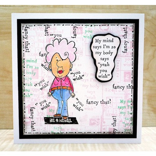 Simon Says Stamp! AALL & Create ESTER JEAN A7 Clear Stamps aall844