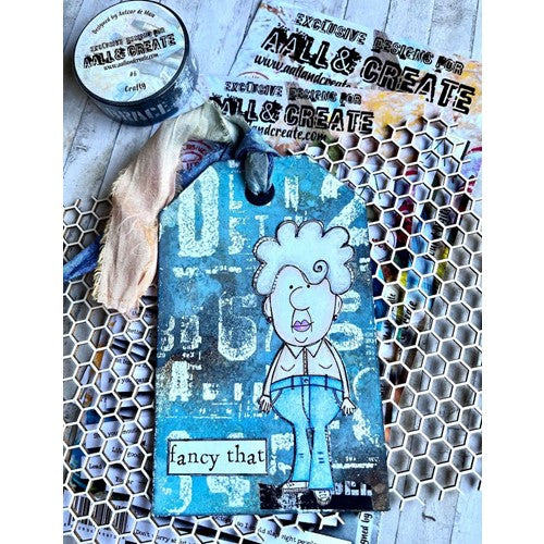 Simon Says Stamp! AALL & Create ESTER JEAN A7 Clear Stamps aall844