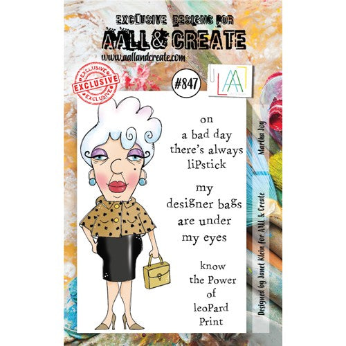 Simon Says Stamp! AALL & Create MARTHA JOY A7 Clear Stamps aall847