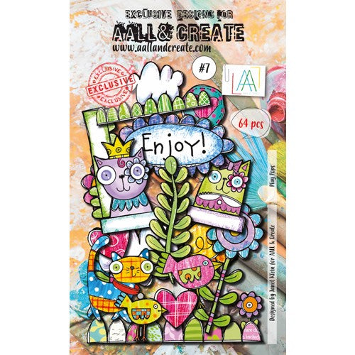 Simon Says Stamp! AALL & Create PLAY POPS Ephemera Die Cuts 7 aalle7