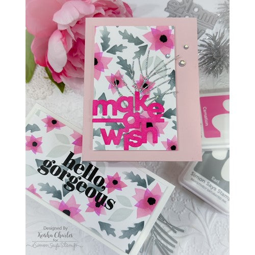 Simon Says Stamp! Simon Says Stamp Stencils LAYERING POINSETTIAS ssst221656 DieCember | color-code:ALT3