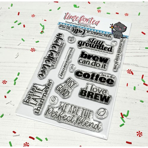 Simon Says Stamp! Time For Tea Designs THE PERFECT BLEND Clear Stamps