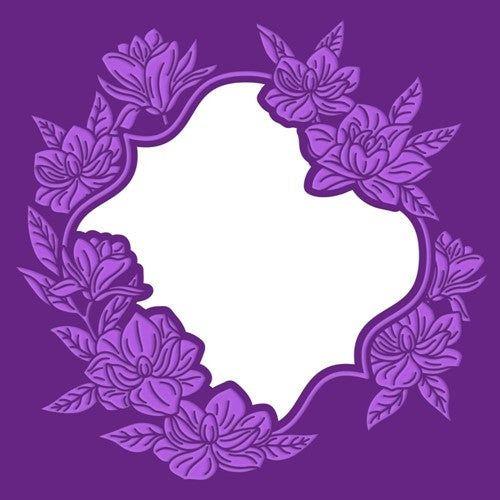 Simon Says Stamp! Gemini FRAGRANT MAGNOLIAS Cut And Emboss Folder gem-cef5-framag