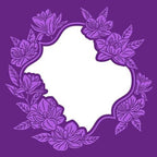 Simon Says Stamp! Gemini FRAGRANT MAGNOLIAS Cut And Emboss Folder gem-cef5-framag