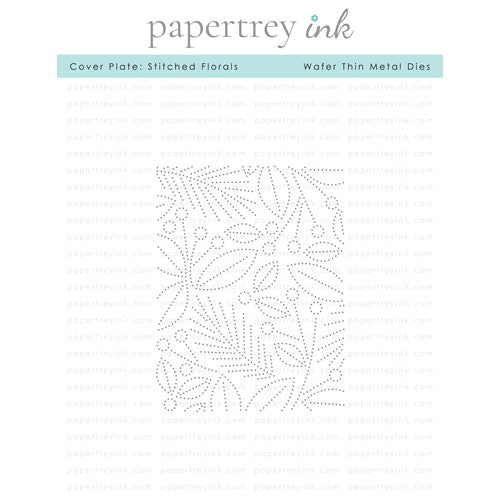 Simon Says Stamp! Papertrey Ink COVER PLATE STITCHED FLORALS Die PTI-0527