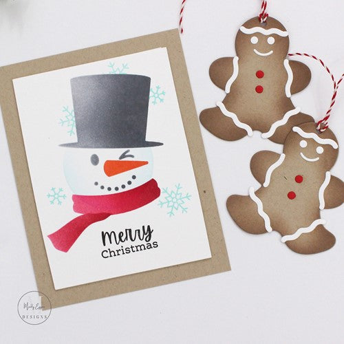 Simon Says Stamp! Simon Says Stamp Stencils BUILD A SNOWMAN ssst221653 | color-code:ALT0