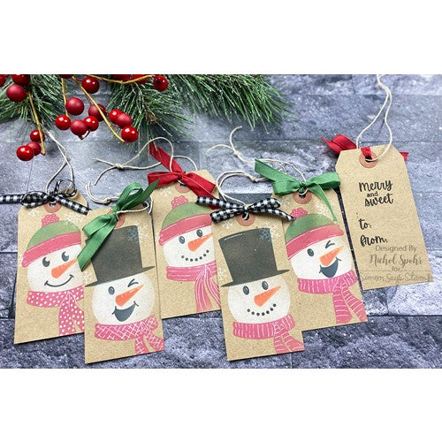 Simon Says Stamp! Simon Says Stamp Stencils BUILD A SNOWMAN ssst221653 | color-code:ALT02