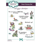Simon Says Stamp! Creative Expressions BOTTOM'S UP Clear Stamps umsdb133