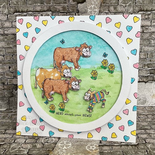 Simon Says Stamp! Creative Expressions UDDERLY IRRESISTIBLE Clear Stamps umsdb137