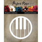 Simon Says Stamp! Paper Rose PIANO METAL CIRCLE Die 28279