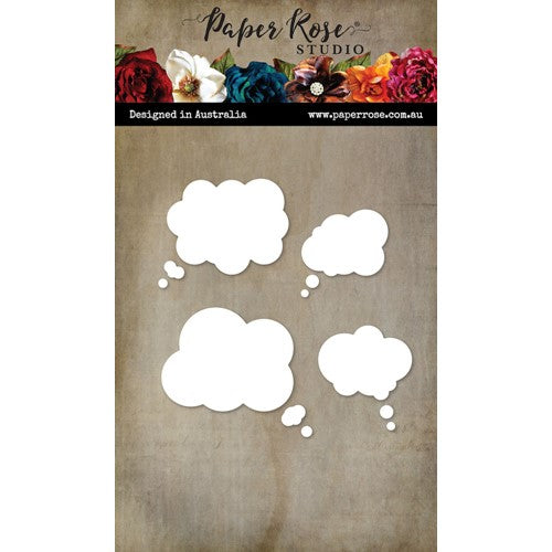 Simon Says Stamp! Paper Rose SPEECH BUBBLE CLOUDS Dies 28405
