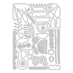 Simon Says Stamp! Tim Holtz Sizzix ABSTRACT ELEMENTS Thinlits Dies 666280