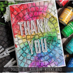 Simon Says Stamp! Tim Holtz Sizzix ALPHANUMERIC BULLETIN Thinlits Dies 666281