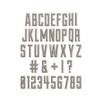 Simon Says Stamp! Tim Holtz Sizzix ALPHANUMERIC EMPORIUM Thinlits Dies 666282
