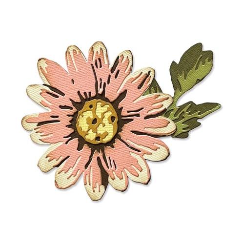 Simon Says Stamp! Tim Holtz Sizzix BLOSSOM Thinlits Dies 666283