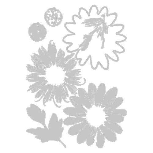 Simon Says Stamp! Tim Holtz Sizzix BLOSSOM Thinlits Dies 666283