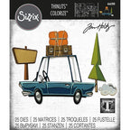 Simon Says Stamp! Tim Holtz Sizzix ROAD TRIP Colorize Thinlits Dies 666288