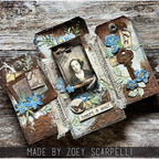 Simon Says Stamp! Tim Holtz Sizzix ENTANGLED 3D Texture Fades Embossing Folder 666155