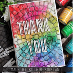 Simon Says Stamp! Tim Holtz Sizzix MOSAIC 3D Texture Fades Embossing Folder 666156