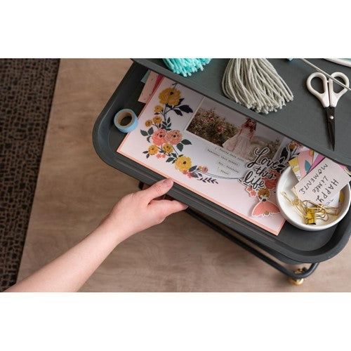 Simon Says Stamp! We R Memory Keepers PROJECT CART with 6 Removable Trays wr661060