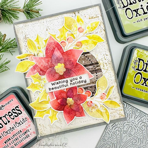 Simon Says Stamp! Simon Says Stamp HOLIDAY FLORALS Wafer Dies sssd112706c Diecember