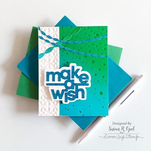 Simon Says Stamp! Simon Says Stamp Cardstock WINTER GLITTER 6x6 sss327 Diecember