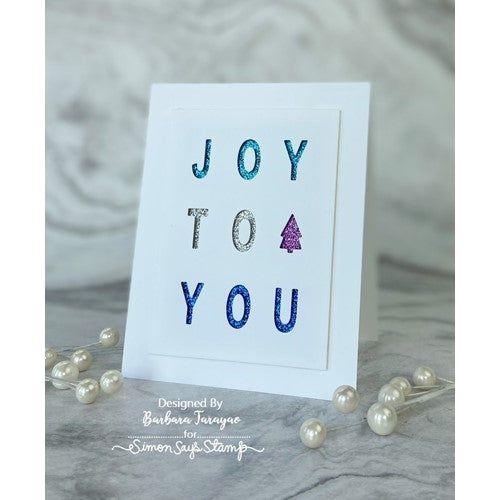 Simon Says Stamp! Simon Says Stamp Cardstock WINTER GLITTER 6x6 sss327 Diecember