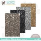 Simon Says Stamp! Simon Says Stamp LUXE GLITTER CARDSTOCK CLASSIC Assortment ssp1021 Diecember