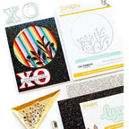 Simon Says Stamp! Simon Says Stamp LUXE GLITTER CARDSTOCK CLASSIC Assortment ssp1021 Diecember