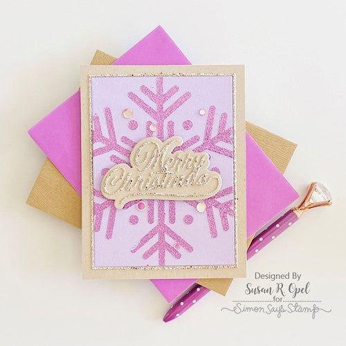 Simon Says Stamp! Simon Says Stamp LUXE GLITTER CARDSTOCK CLASSIC Assortment ssp1021 Diecember