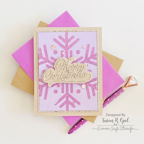 Simon Says Stamp! Simon Says Stamp LUXE GLITTER CARDSTOCK CLASSIC Assortment ssp1021 Diecember