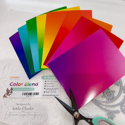 Simon Says Stamp Pastel Color Blend Cardstock Assortment ssp1027 Beaut