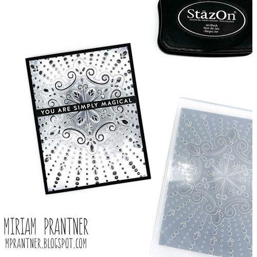 Simon Says Stamp! Simon Says Stamp Embossing Folder And Dies GILDED ORNAMENTAL sfd305 | color-code:ALT1
