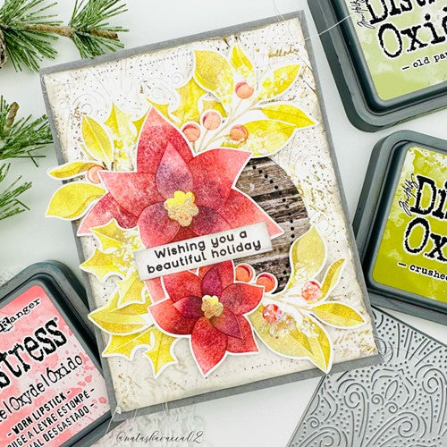 Simon Says Stamp! Simon Says Stamps and Dies HOLIDAY FLORALS set563hf Diecember