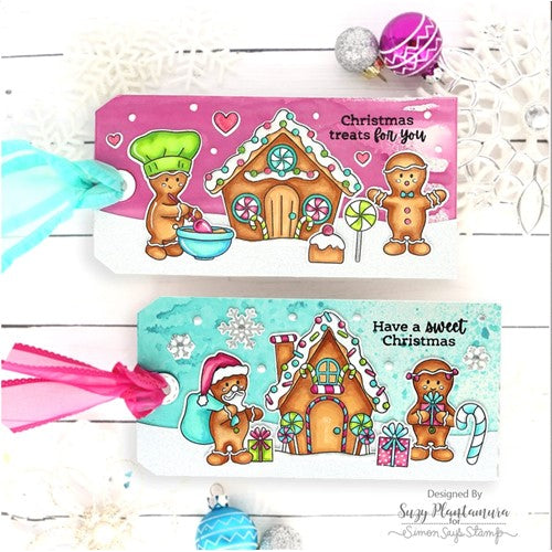 Simon Says Stamp! Simon Says Stamps and Dies MERRY AND SWEET set589ms Diecember