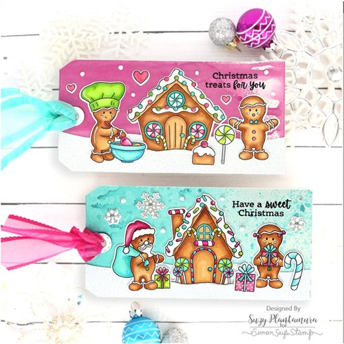 Simon Says Stamp! Simon Says Stamps and Dies MERRY AND SWEET set589ms Diecember
