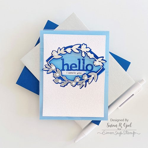 Simon Says Stamp! CZ Design Wafer Dies BASIC TRIO czd184 Diecember