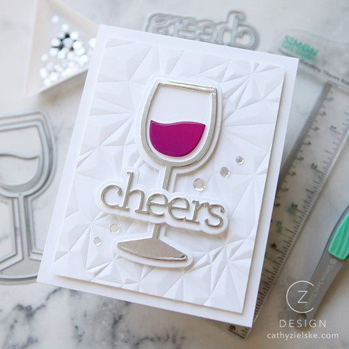 Simon Says Stamp! CZ Design Wafer Dies WINE GLASS czd188 Diecember | color-code:ALT0