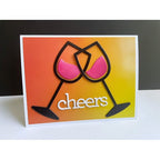 Simon Says Stamp! CZ Design Wafer Dies WINE GLASS czd188 Diecember | color-code:ALT1