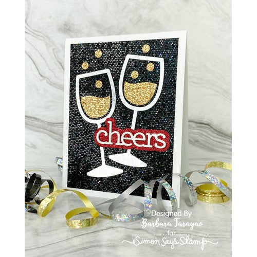 Simon Says Stamp! CZ Design Wafer Dies WINE GLASS czd188 Diecember | color-code:ALT2