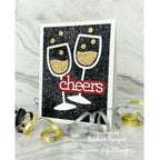 Simon Says Stamp! CZ Design Wafer Dies CHEERS czd189 Diecember | color-code:ALT1